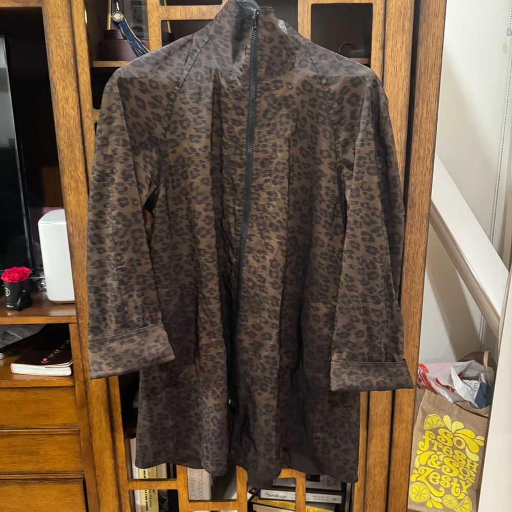 🐆 Vintage Sackables Leopard Print Jacket / Coat – Small
